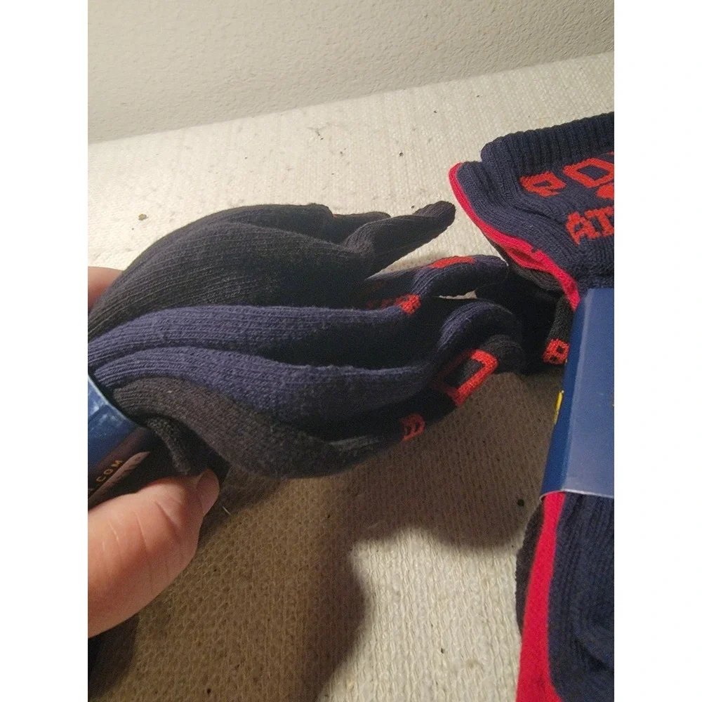 Polo Ralph Lauren 6-Pair Low‎ Cut Socks Black Red Blue Men's Shoe 6-12 1/2 NEW